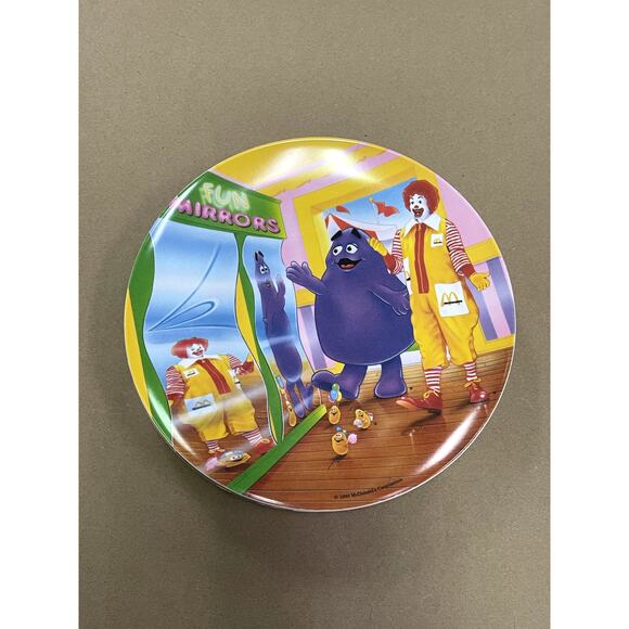 Set of 4 1993  McDonald's Amusement Park plates - Picture 8 of 8